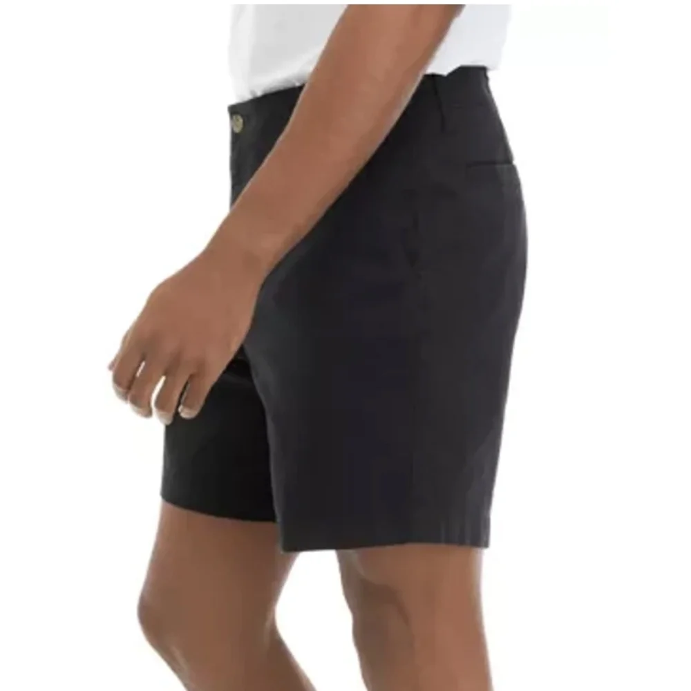 Men's True Craft 7in Inseam Flat Front Casual Shorts In Black Nwt Size 40